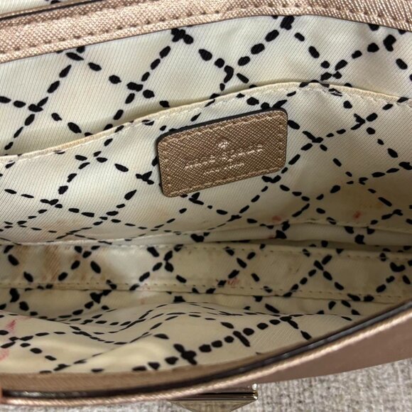 Kate Spade New York Gold Champagne Wallet Designer Accessory - Picture 8 of 8